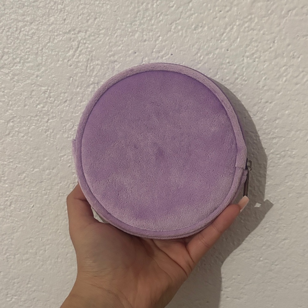 Chanel Lavender Round Cosmetic Case - Picture 2 of 5